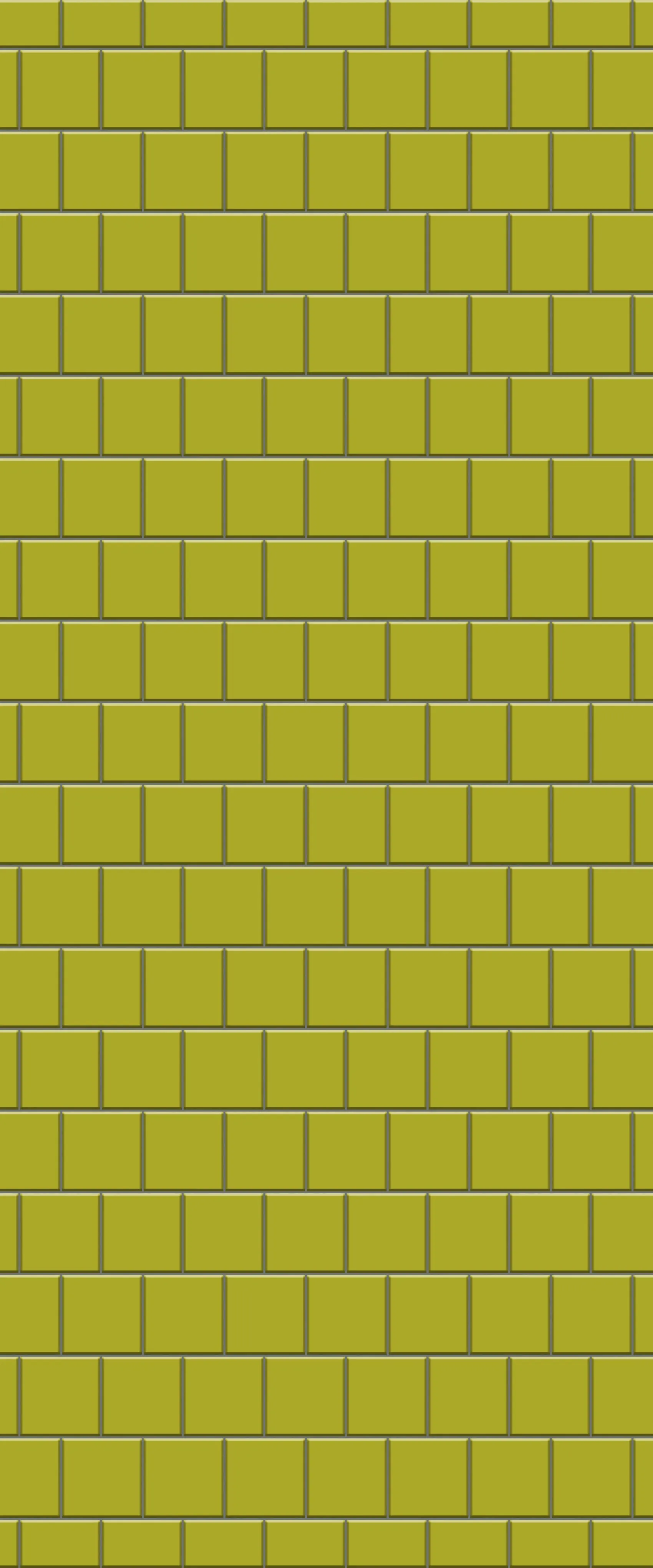 Yellow Large Square's Tile Acrylic Shower Wall Panel 2440mm x 1220mm ( 3mm Thick)