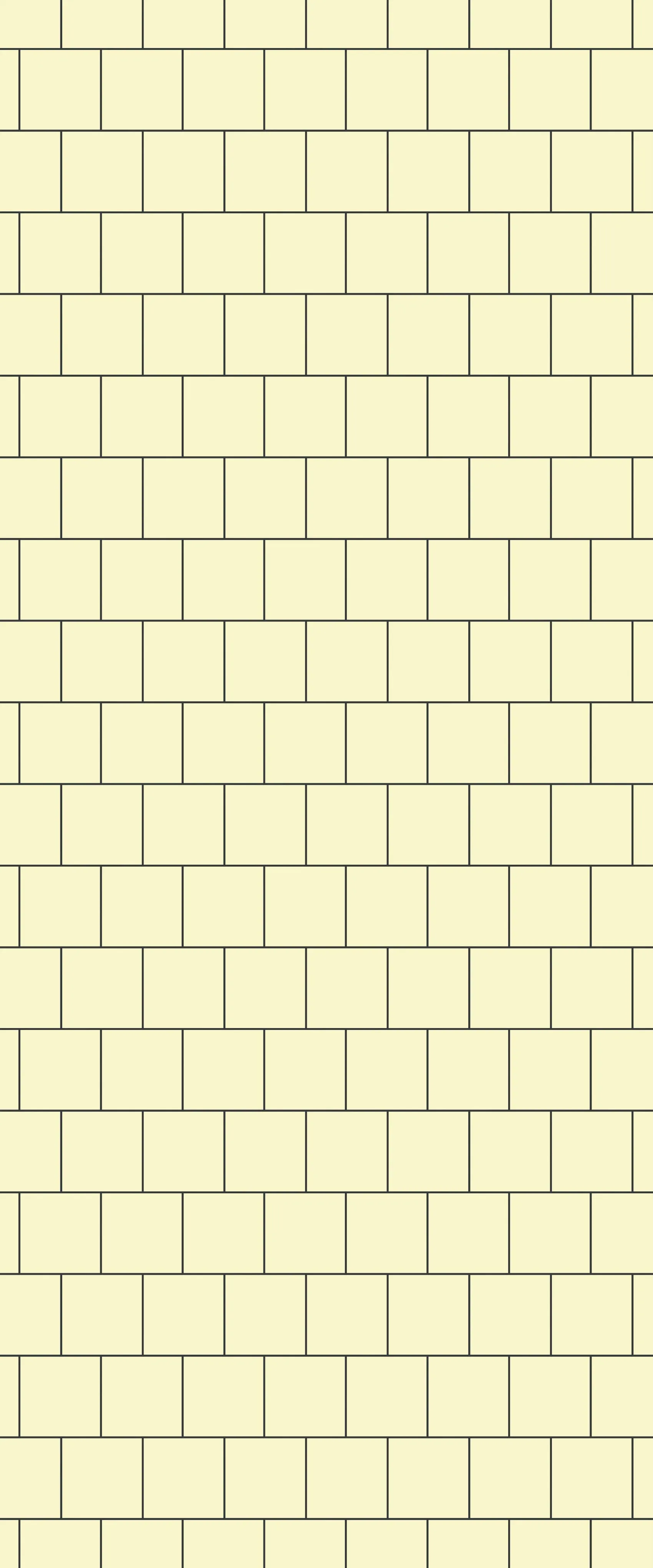 Yellow Large Square's Tile Acrylic Shower Wall Panel 2440mm x 1220mm ( 3mm Thick)