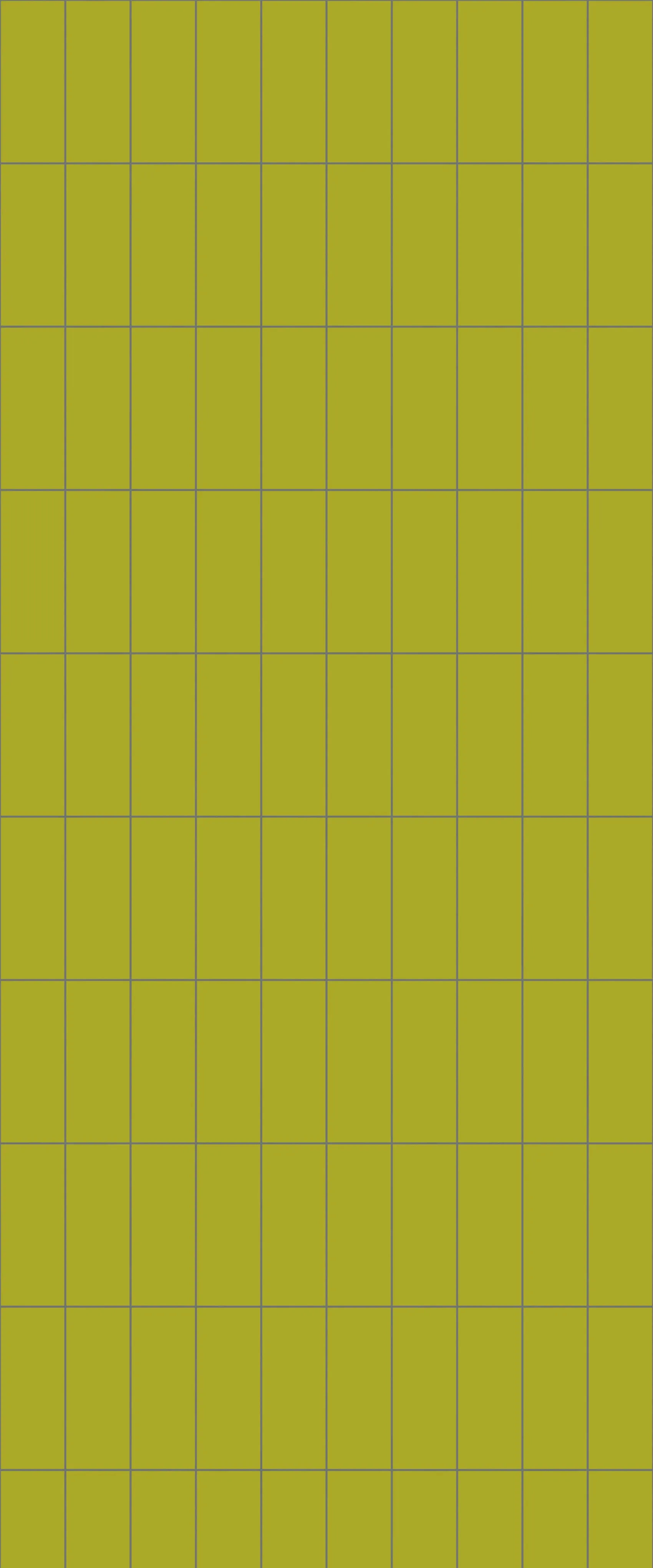 Yellow Vertical Block Tile Acrylic Shower Panel 2440mm x 1220mm ( 3mm Thick)