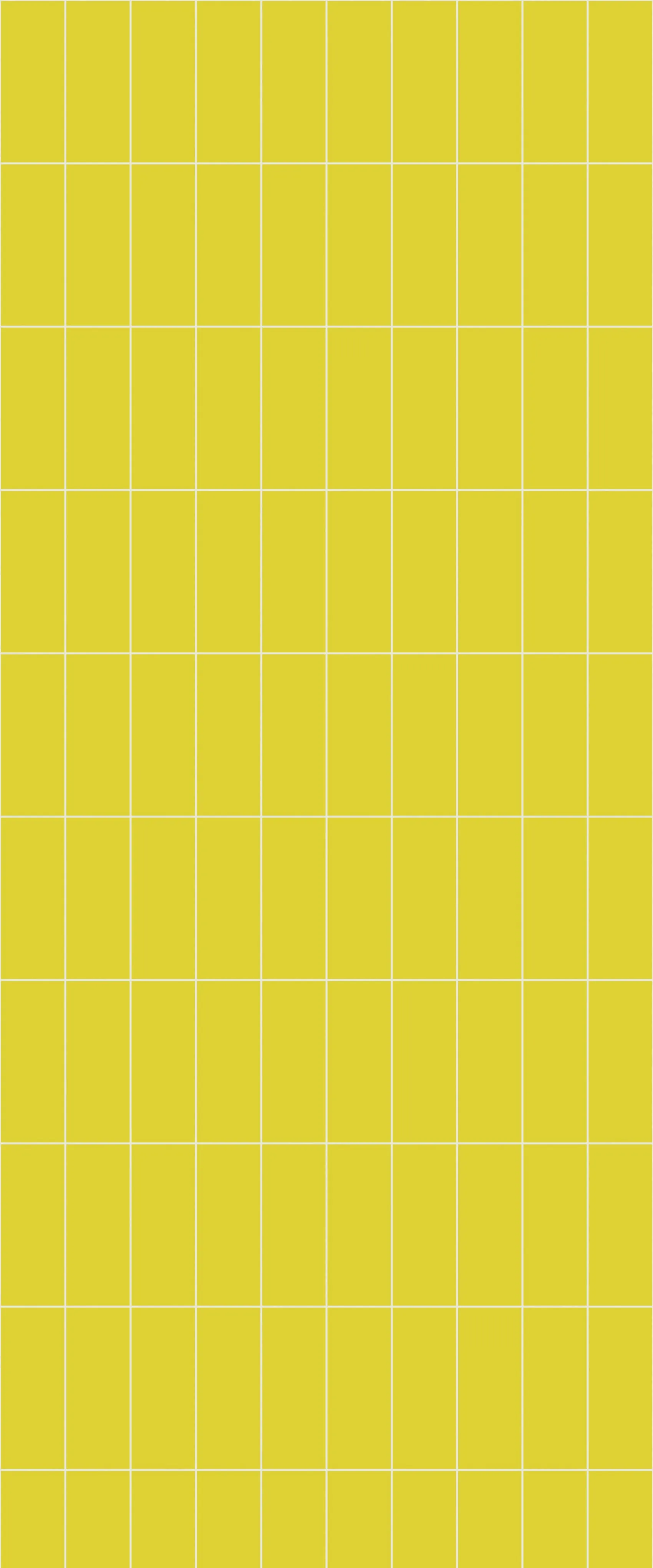 Yellow Vertical Block Tile Acrylic Shower Panel 2440mm x 1220mm ( 3mm Thick)