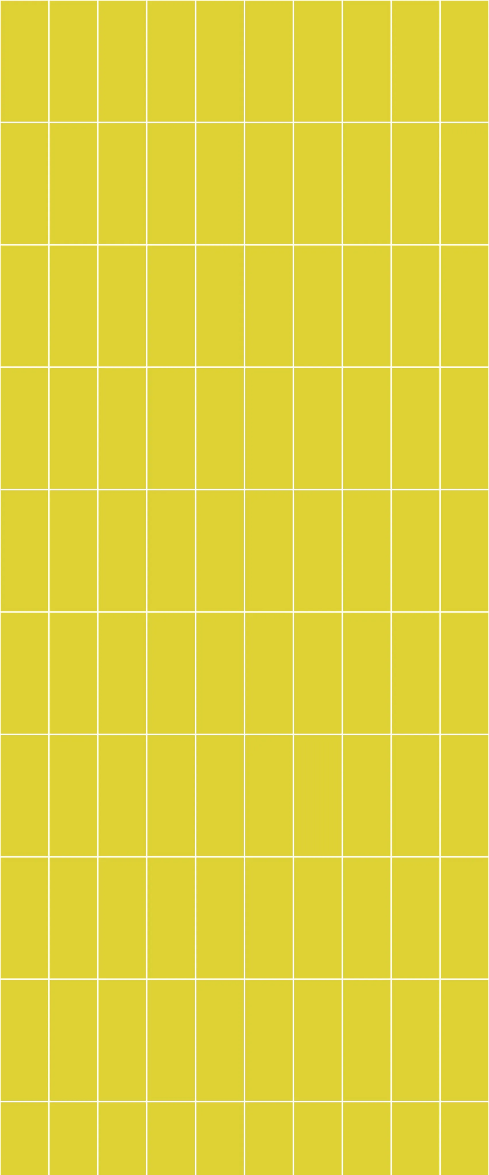 Yellow Vertical Block Tile Acrylic Shower Panel 2440mm x 1220mm ( 3mm Thick)
