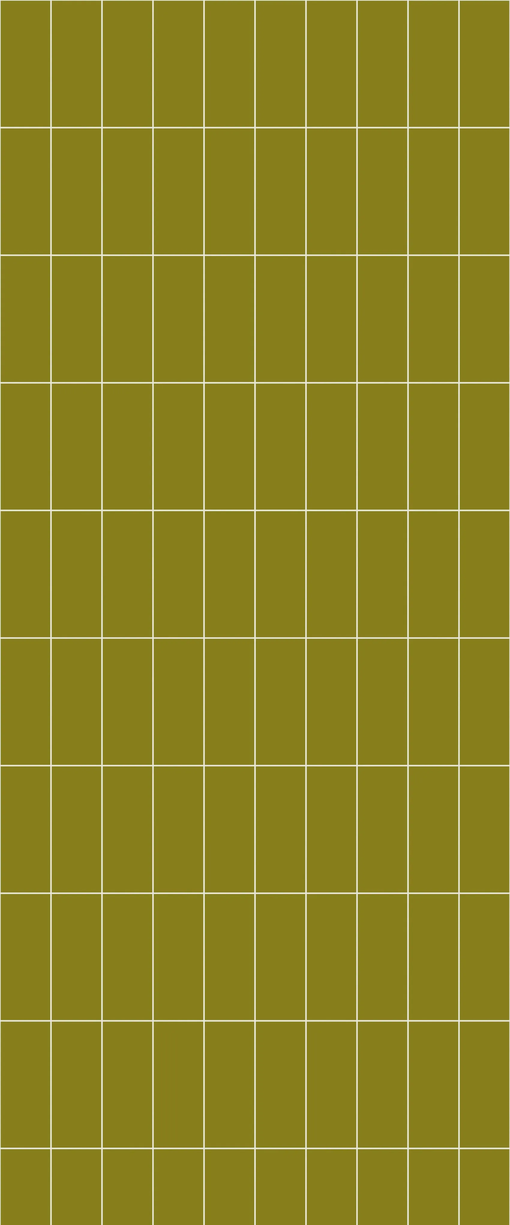 Yellow Vertical Block Tile Acrylic Shower Panel 2440mm x 1220mm ( 3mm Thick)