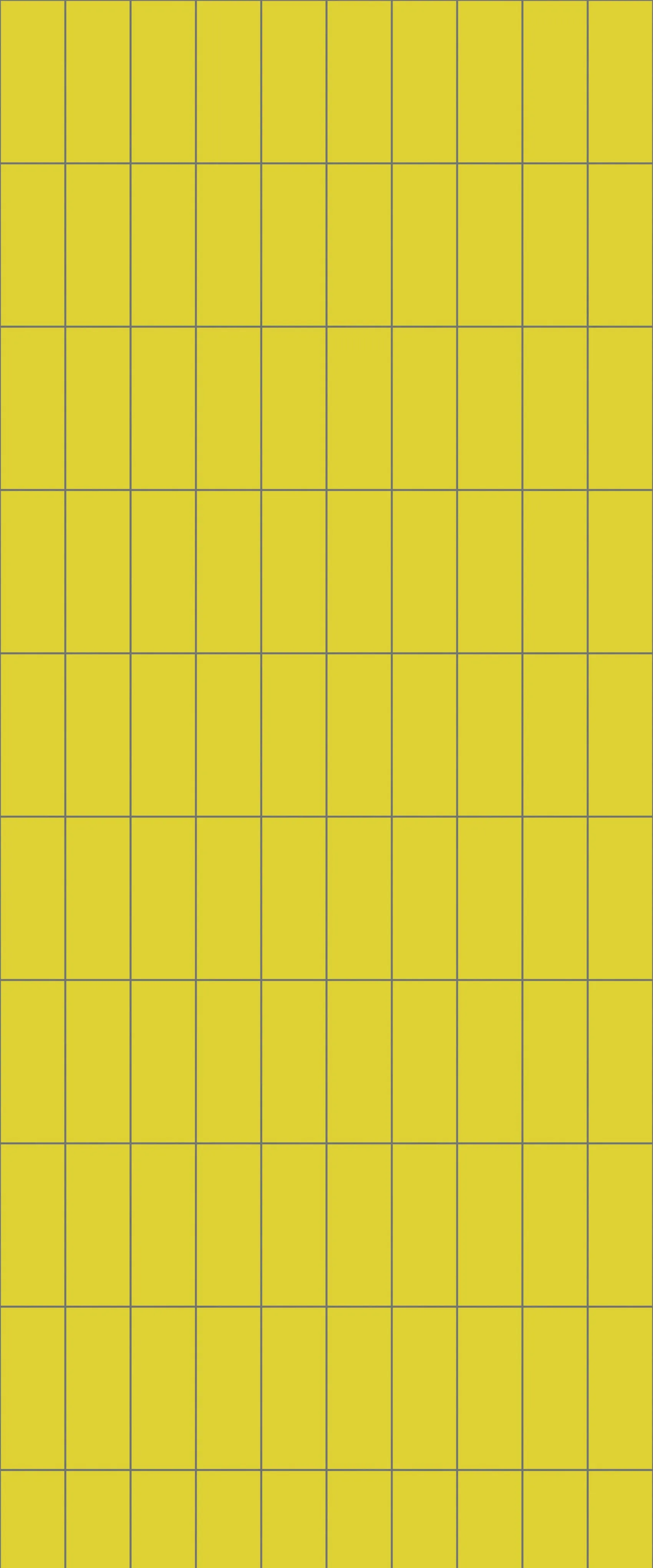 Yellow Vertical Block Tile Acrylic Shower Panel 2440mm x 1220mm ( 3mm Thick)