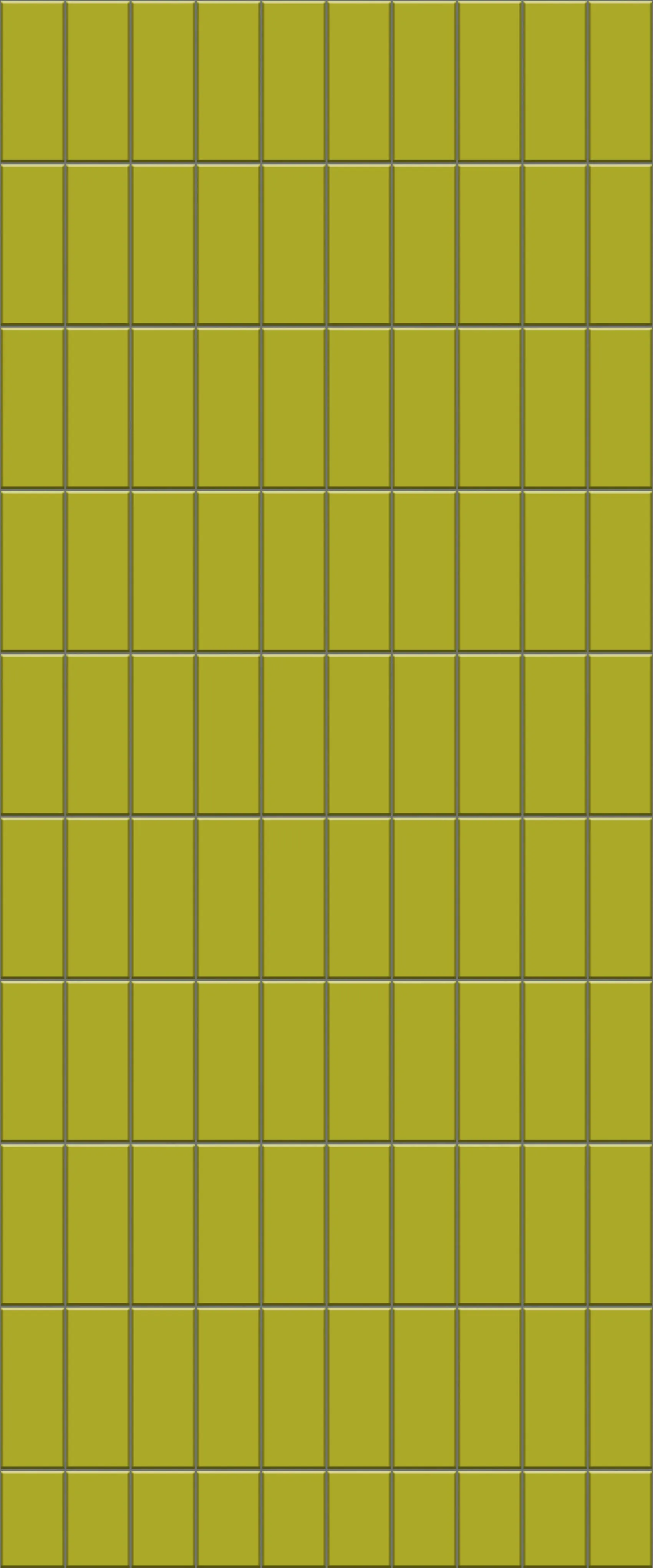 Yellow Vertical Block Tile Acrylic Shower Panel 2440mm x 1220mm ( 3mm Thick)
