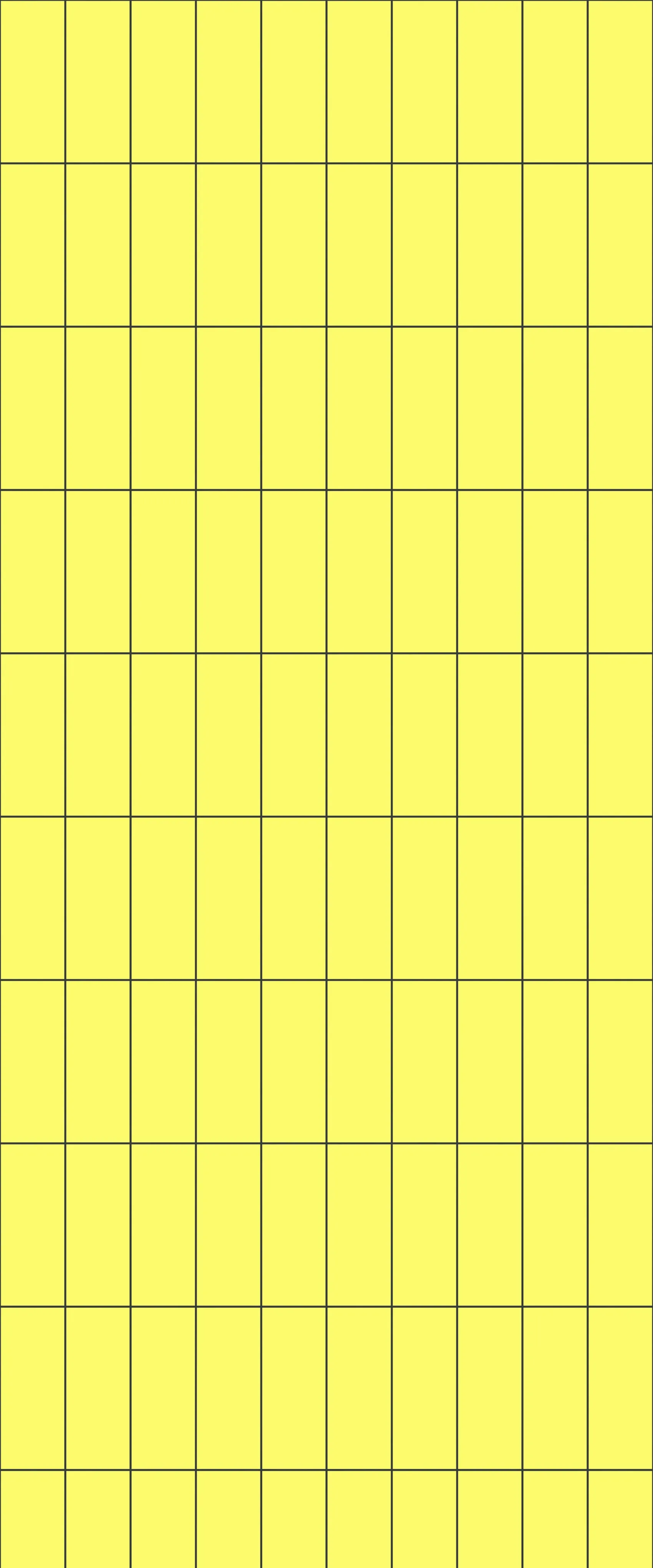 Yellow Vertical Block Tile Acrylic Shower Panel 2440mm x 1220mm ( 3mm Thick)