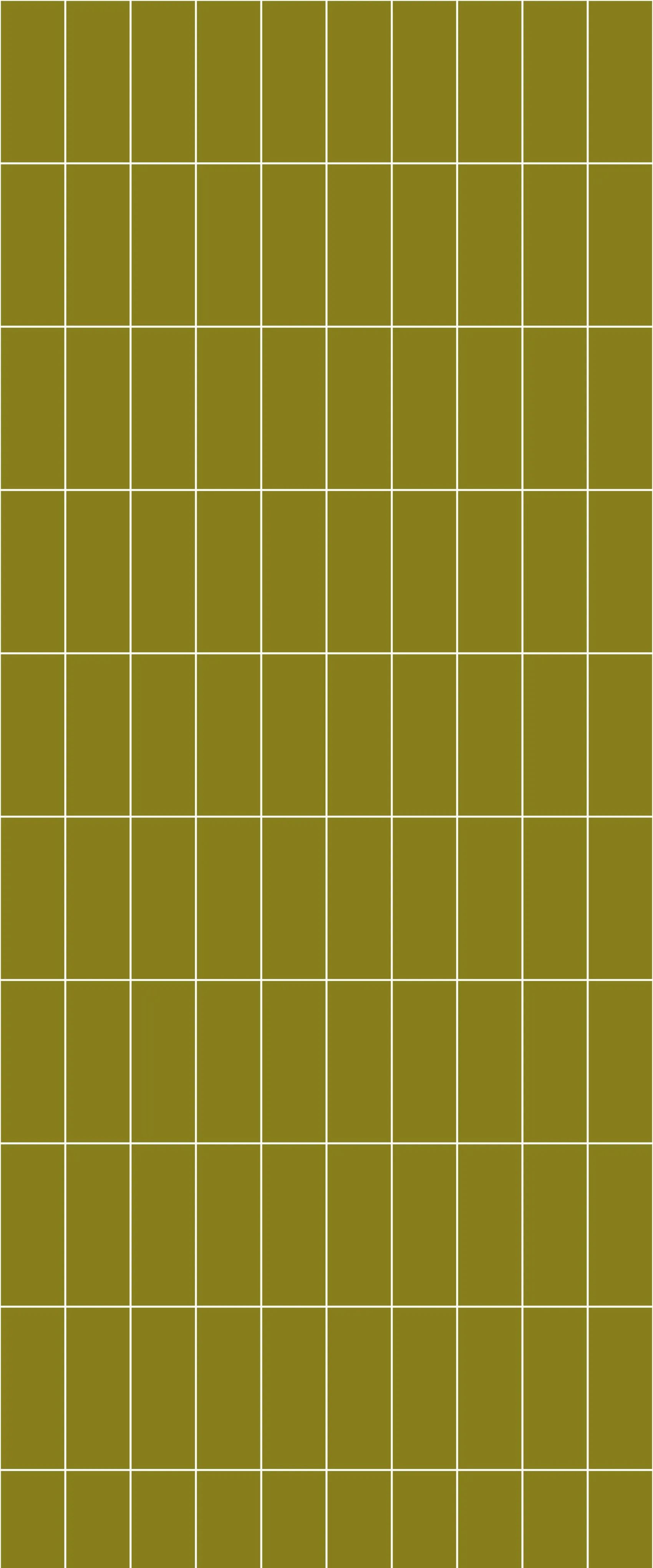 Yellow Vertical Block Tile Acrylic Shower Panel 2440mm x 1220mm ( 3mm Thick)