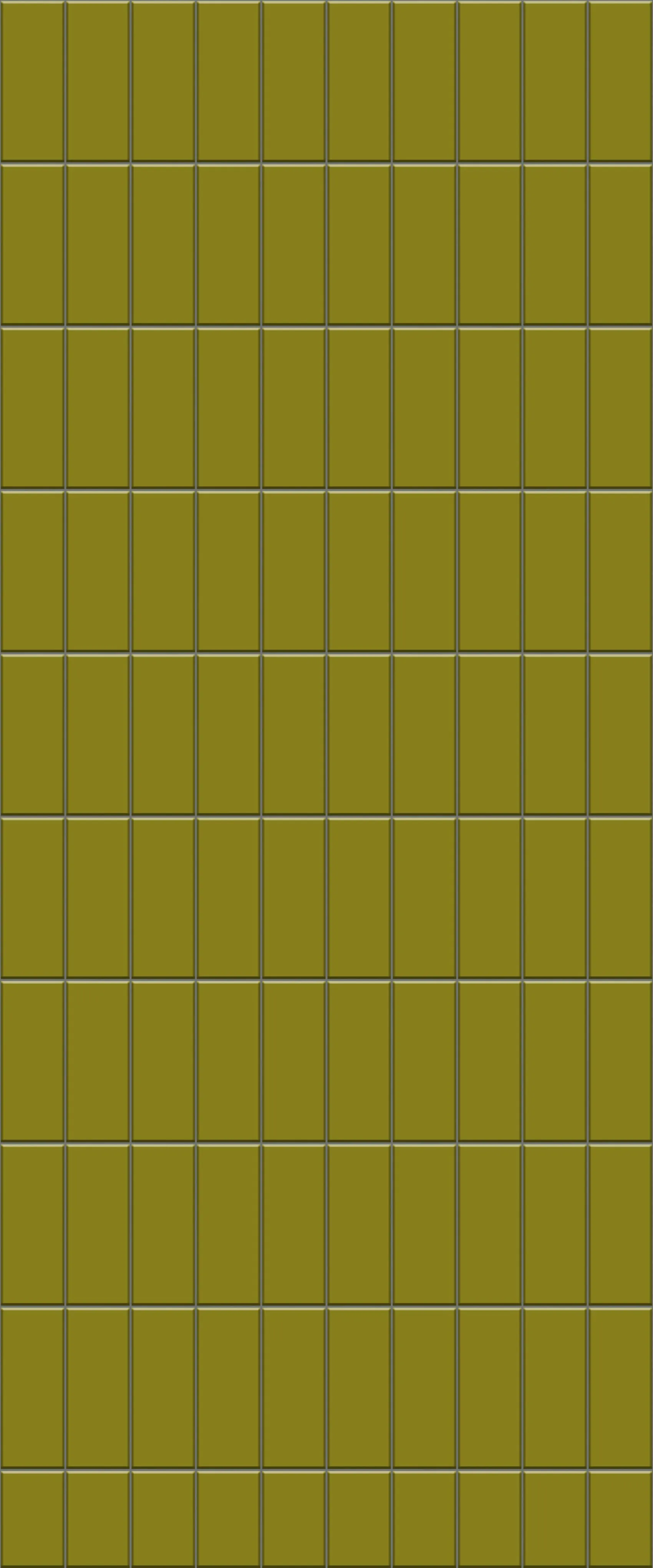 Yellow Vertical Block Tile Acrylic Shower Panel 2440mm x 1220mm ( 3mm Thick)