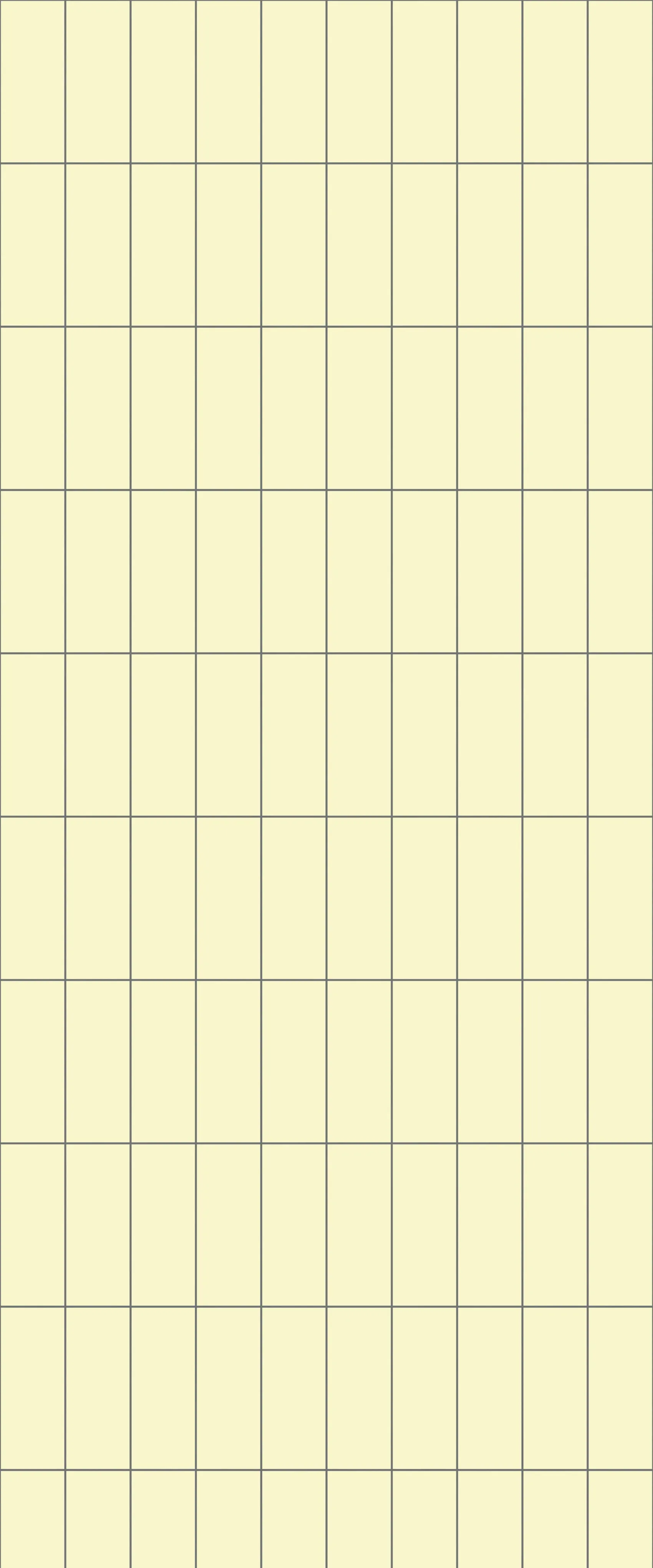 Yellow Vertical Block Tile Acrylic Shower Panel 2440mm x 1220mm ( 3mm Thick)