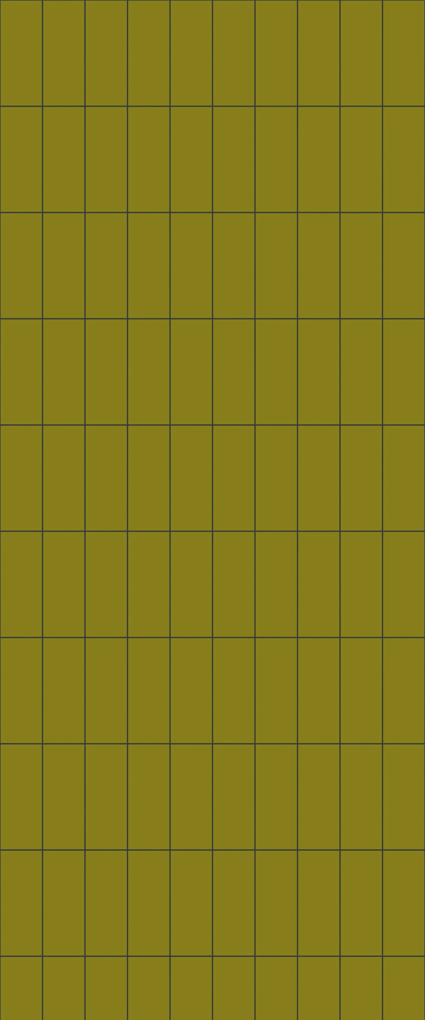 Yellow Vertical Block Tile Acrylic Shower Panel 2440mm x 1220mm ( 3mm Thick)