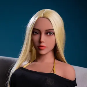 Youqdoll - Angelina - Sex Doll Head - Tan