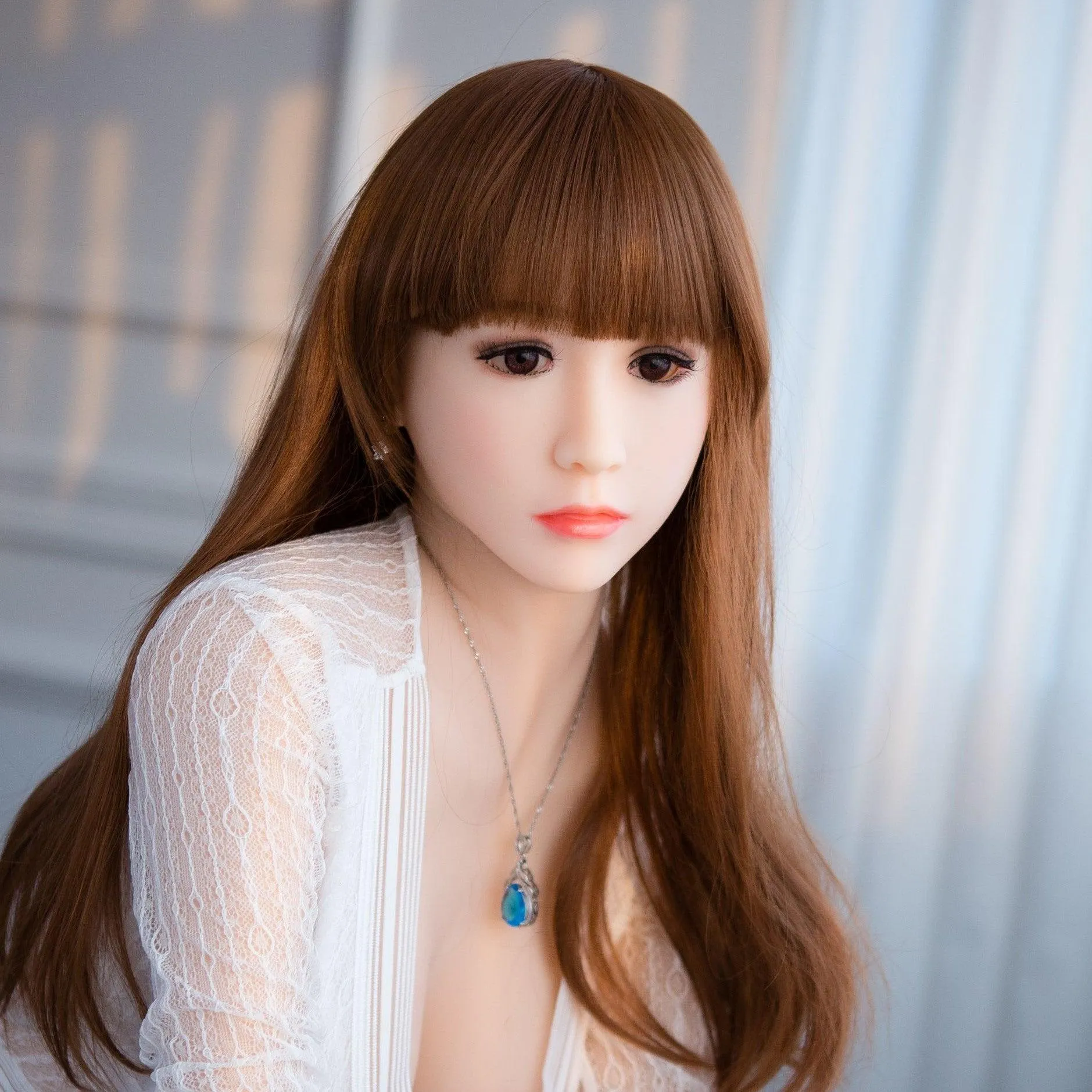Youqdoll - Anna - Sex Doll Head - Natural