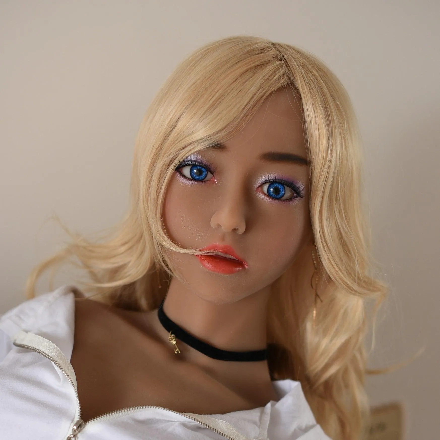 Youqdoll - Brooklyn - Sex Doll Head - Light Tan