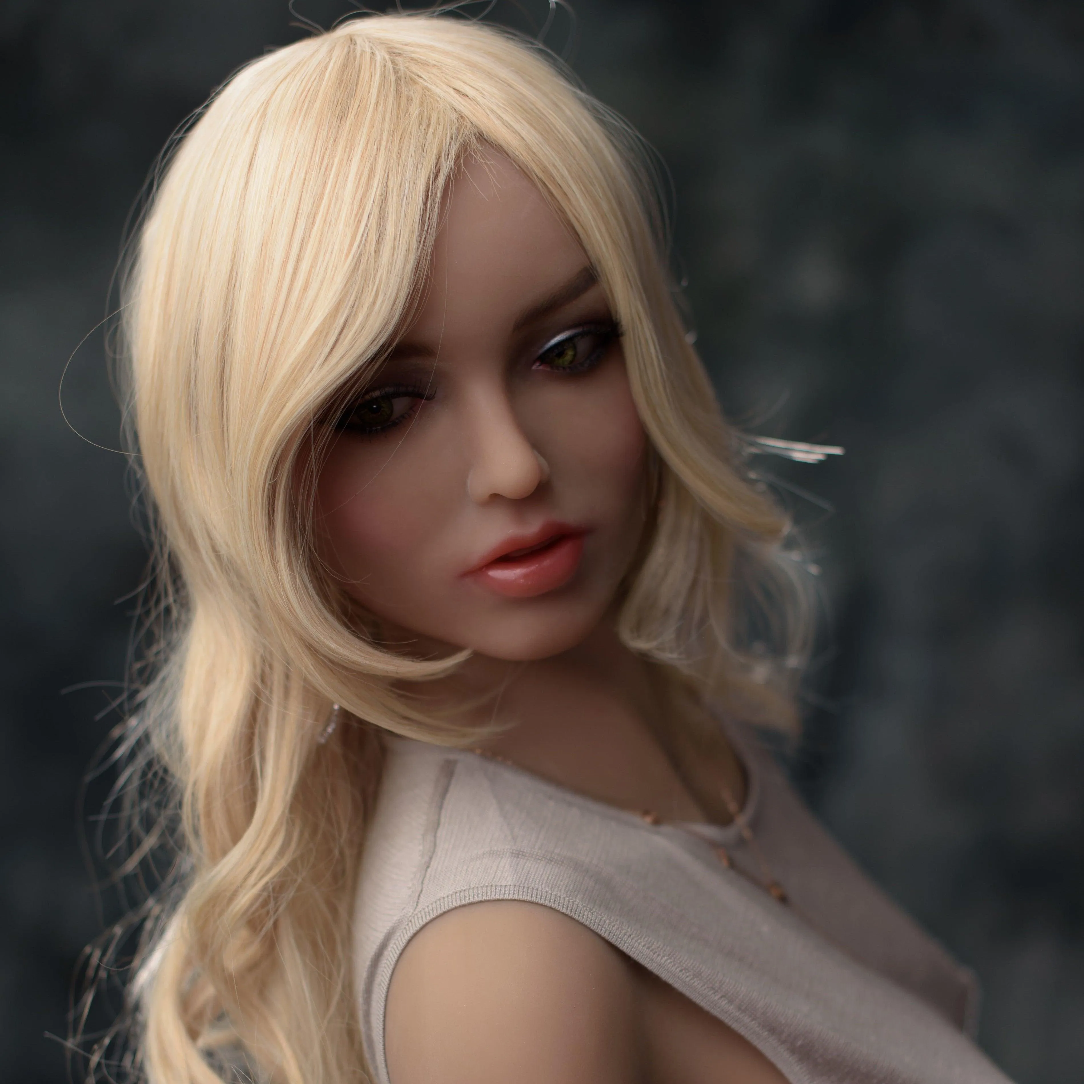 Youqdoll - Kennedy - Sex Doll Head - Light Tan