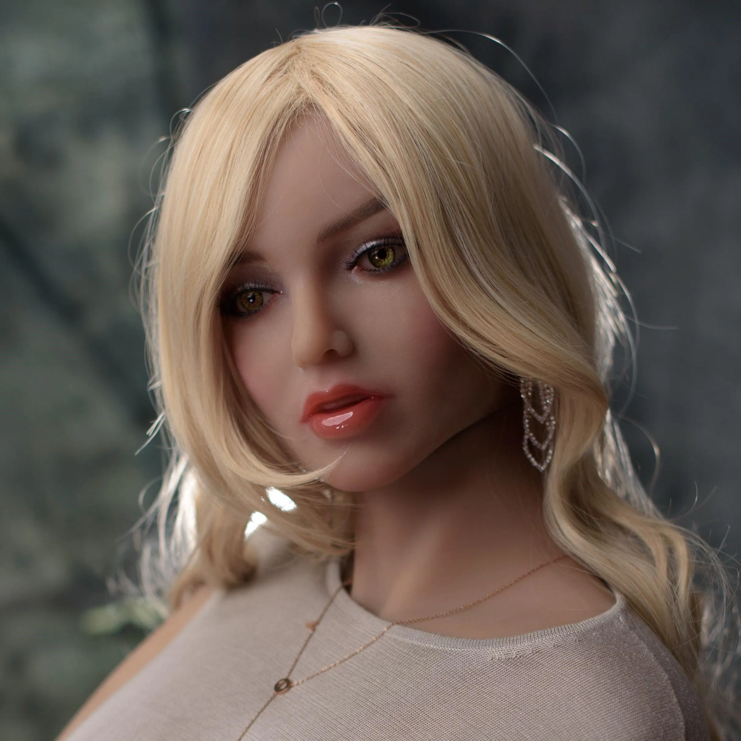 Youqdoll - Kennedy - Sex Doll Head - Light Tan