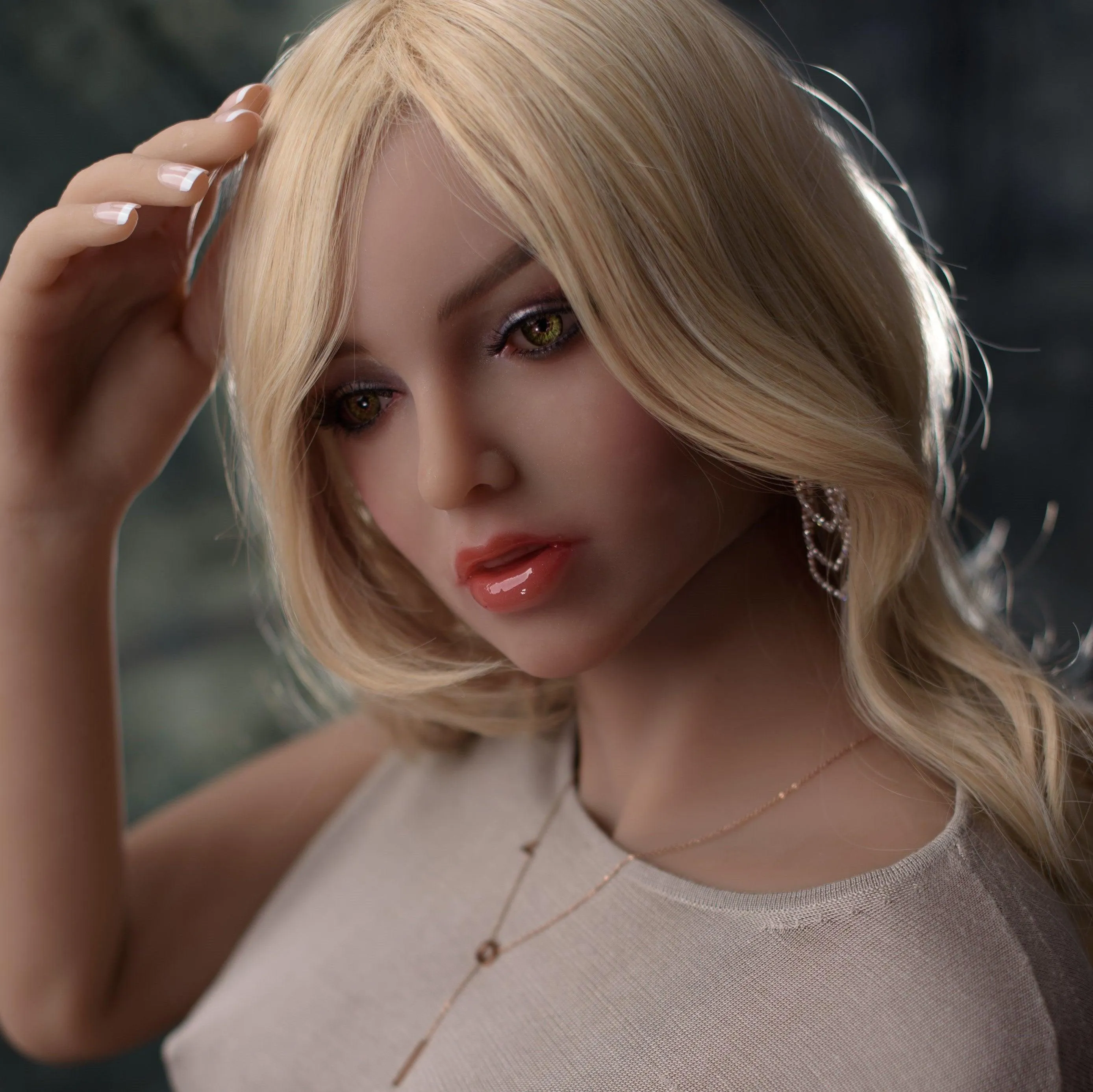 Youqdoll - Kennedy - Sex Doll Head - Light Tan