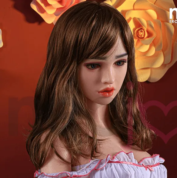 Youqdoll - Laney - Silicone Sex Doll Head - Natural