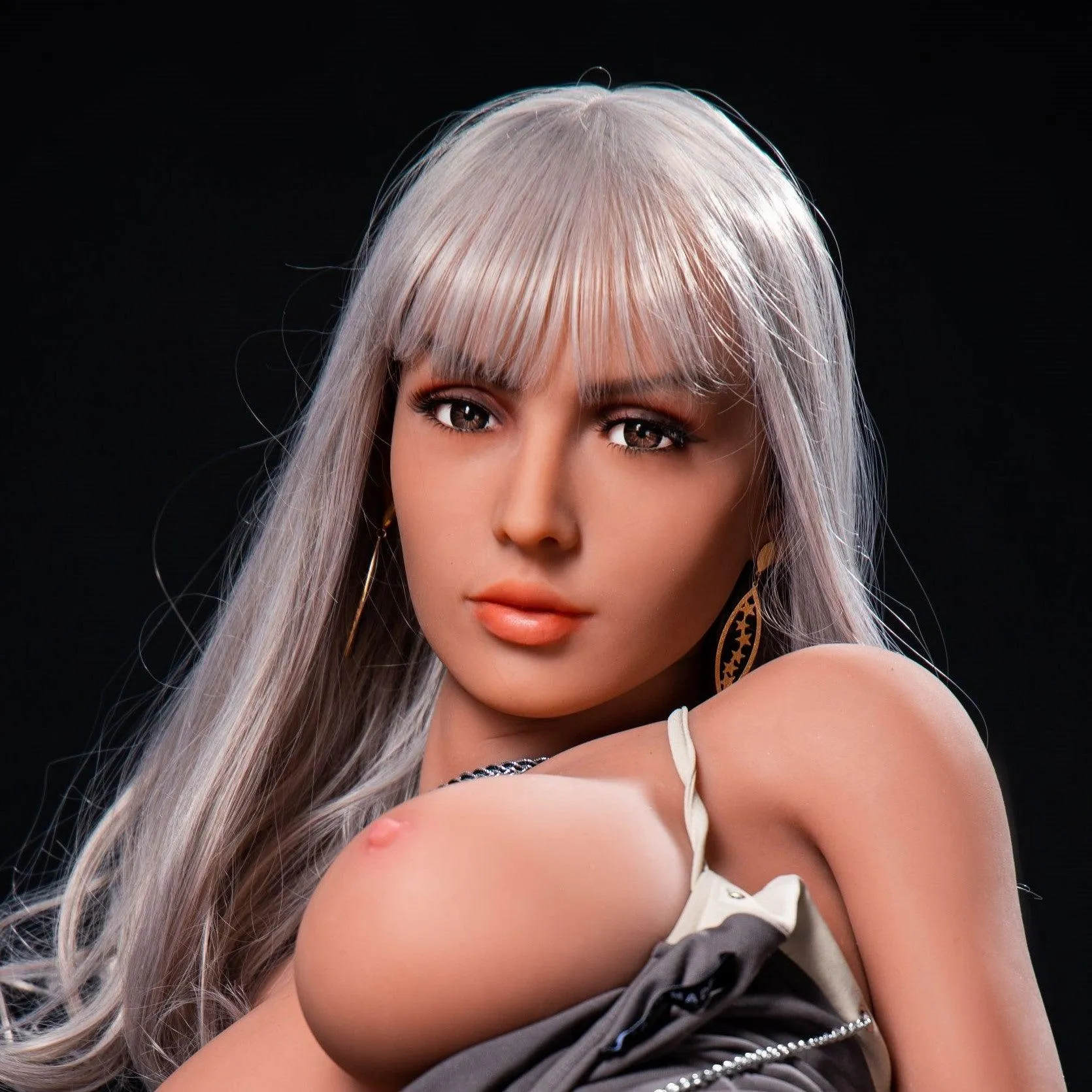 Youqdoll - Renee - Sex Doll Head - Tan