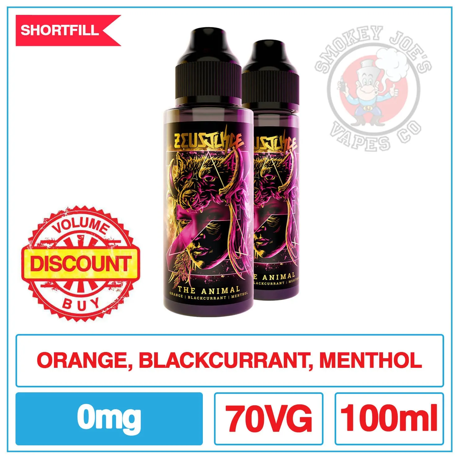 Zeus Juice - The Animal - 100ml